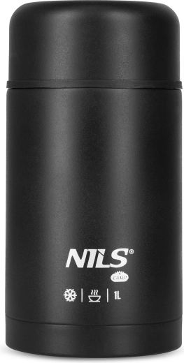 Termovka za hrano NILS Camp 1000 ml črna