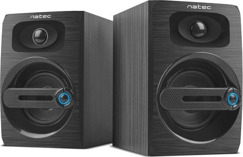 Zvočniki 2.0 Natec Cougar 6W RMS črni