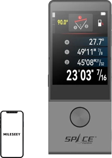 Laserski daljinomer Mileseey D9 Pro z dosegom 100 m