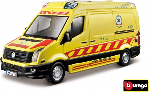 Bburago 1:50 Emergency Volkswagen Crafter Reševalno vozilo
