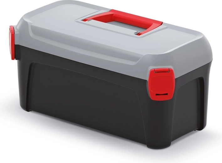 Plastični kovček za orodje SMART 24 l z ergonomsko ročajem