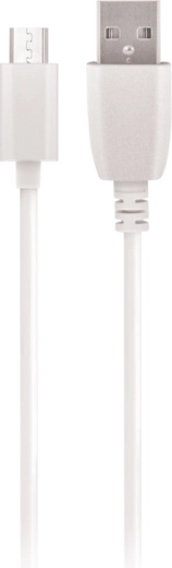 Maxlife USB kabel z microUSB, 2 m, 2 A, bel