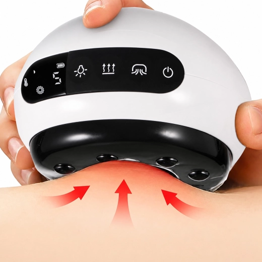 Vacuum massage in the style of a Chinese cup