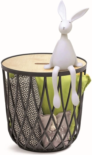 Odstranljiv leseni pokrov za lahek dostop