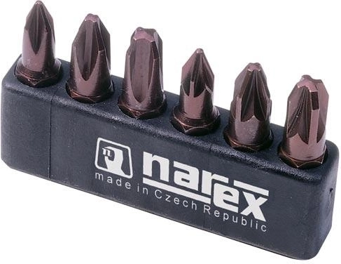 Set nastavkov za bite 1/4" – 6-delni, šesterokotni, PH in PZ