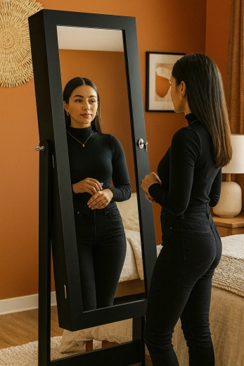 Sodoben črn dizajn za vsak interier