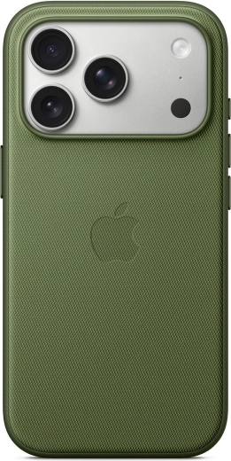 Tkaninsko ohišje TechWoven z MagSafe za iPhone 17 Pro – zeleno