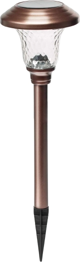 Solarne vrtne svetilke za zapičenje 42 cm, komplet 6 kosov