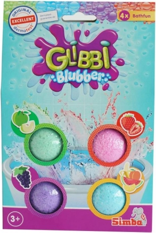 Glibbi Blubber šumeče kopalne bombe