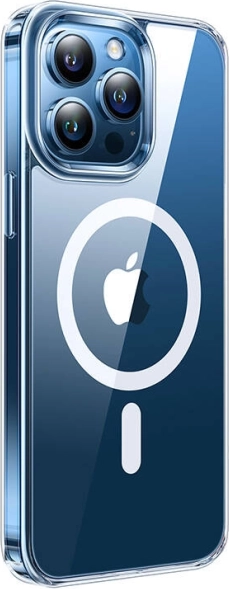 Prozoren magnetni ovitek TORRAS Diamond Clear-Mag za iPhone 15 Pro
