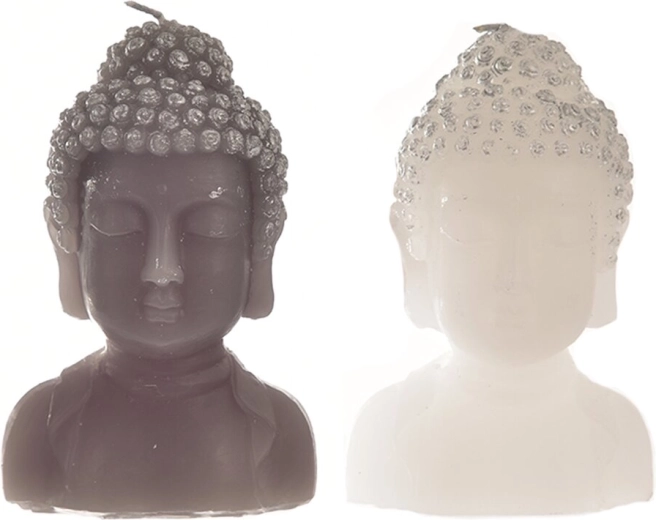 Sveča Buda – dekorativna figurativna sveča 12 cm (2 različici)