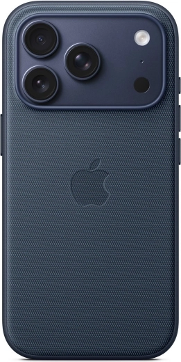 Tekstilen etui TechWoven z MagSafe za iPhone 17 Pro – moder