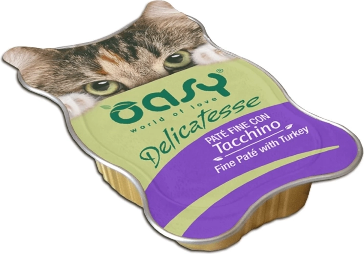 Oasy Delicatesse pašteta s puranom 85 g