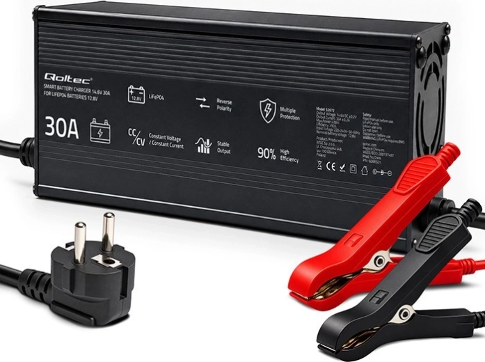 Polnilnik za akumulatorje LiFePO4 12 V 30 A