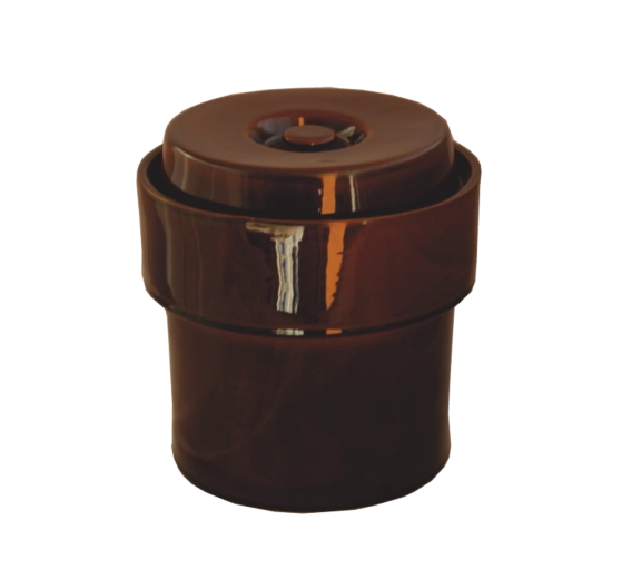 Hermetični keramični lonec za fermentacijo 5 l z vodnim žlebom