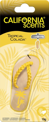 California Scents tropski osvežilec zraka za avto Tropical Colada sandalovina