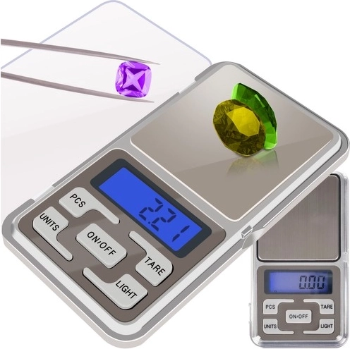 Žepna digitalna tehtnica 500 g / 0,1 g