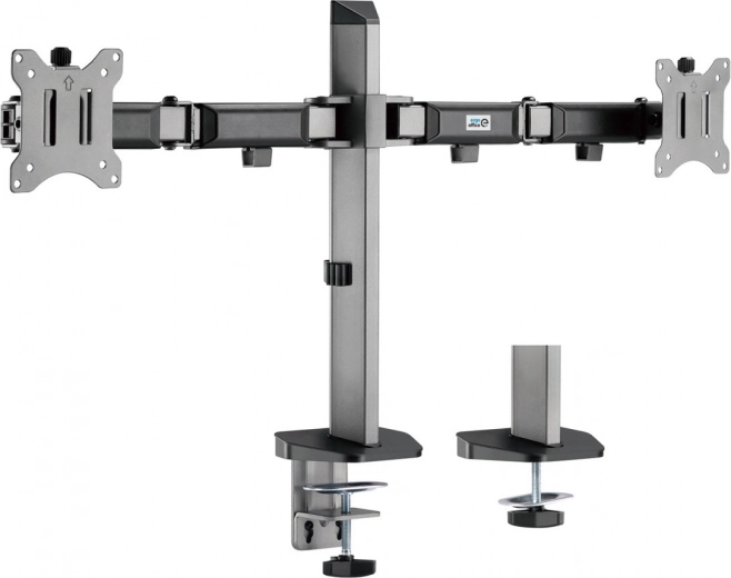 Vrtljivi nosilec za dva monitorja 17–32" Deluxe ERGO OFFICE ER-449