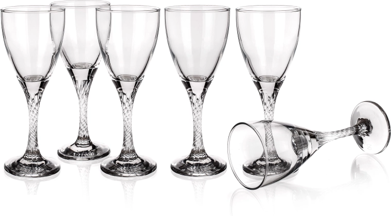 Kozarci za belo vino 180 ml PASABAHCE TWIST, komplet 6 kosov