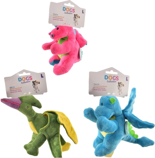 Plišasta igrača za psa Dino (mešanica različic)