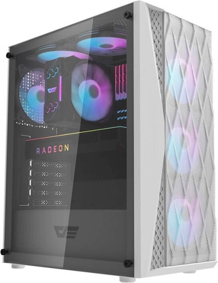 Ohišje računalnika Darkflash DK352 Mesh belo