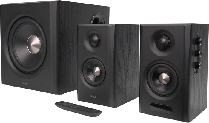 Edifier S355DB 2.1 zvočniški komplet črn