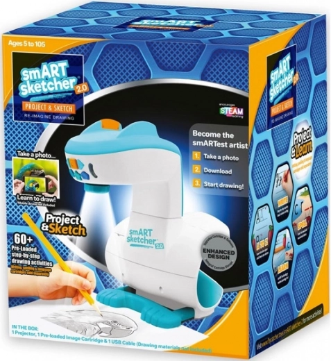 Projektor Smart Sketcher 2.0 za otroško risanje in učenje