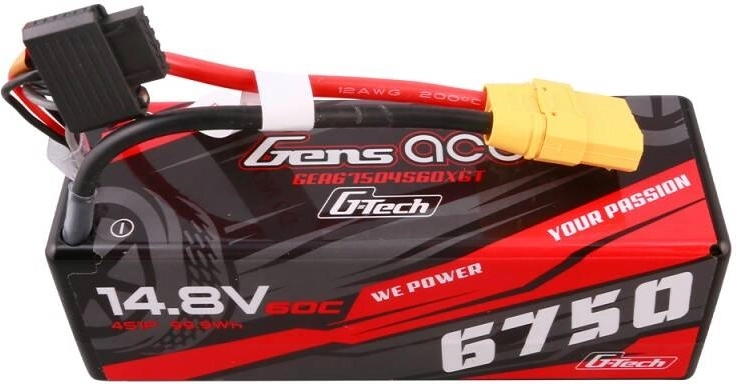 Kapaciteta 6750 mAh za daljšo vožnjo