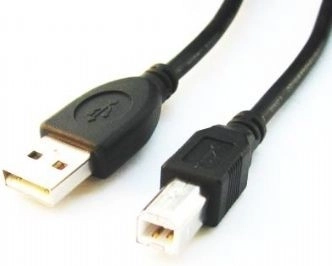 USB 2.0 kabel A–B 3 m črn