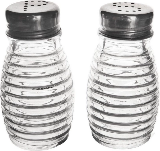 Kakovostno prozorno steklo in kovinski pokrovčki