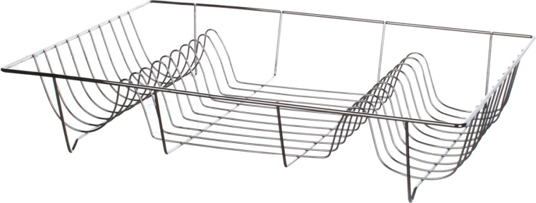 Okapalnik za posodo 48 × 33 × 9 cm BANQUET, krom