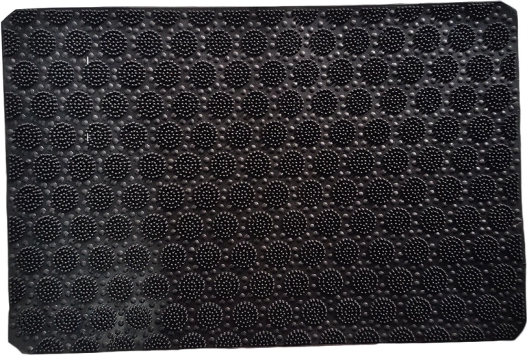 Gumijasta predpražnik 40 × 60 cm črna