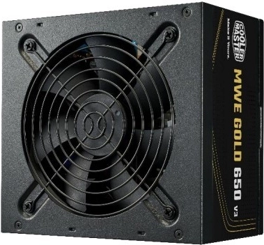 Napajalnik Cooler Master MWE Gold V3 650W ATX 3.1 80 Plus, nemodularni