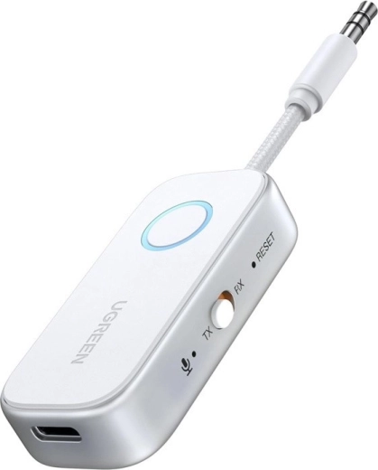Bluetooth avdio adapter UGREEN 5.4 3,5 mm (TX/RX) bel - 1 kos