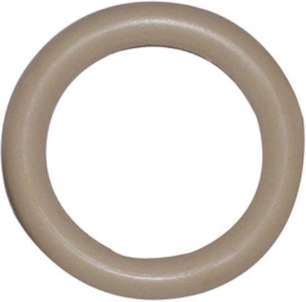 Plastični obroč za karnise, bež (komplet 10 kosov)