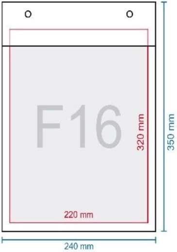 Mehurčasta kuverta F16 240 × 350 mm AROFOL