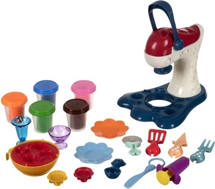 Mixer for shaping and stamping