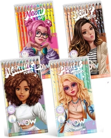 Barvice 12 barv WOW Generation