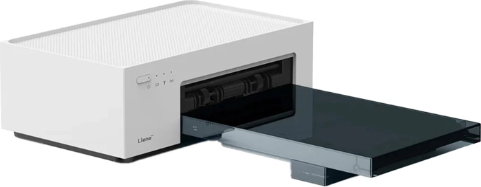 Kompaktna zasnova in izvlečni podajalnik