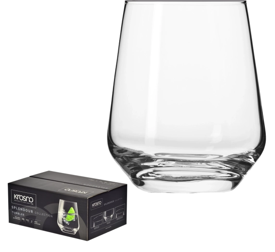 Set nizkih kozarcev KROSNO Splendour 400 ml – 6 kos