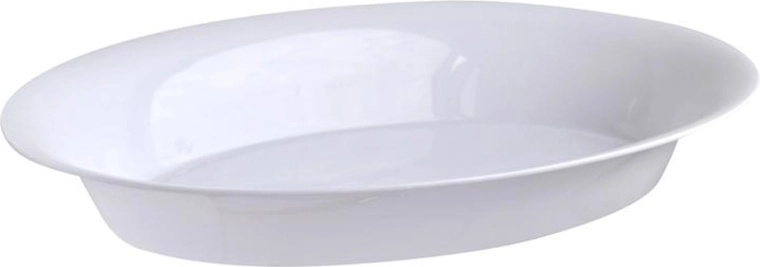 Plastičen ovalni servirni pladenj Toro 39 × 27 cm