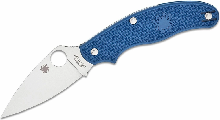 Žepni nož SPYDERCO UK Penknife Cobalt Blue Lightweight, 7,5 cm, satin, FRN