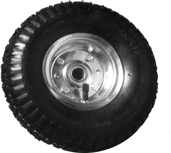 Napihljivo kolo za ročni voziček 260/20 mm s kovinskim diskom - 1 kos