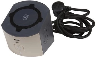 Podaljšek 2x2P+Z Indukcija+USB A/C