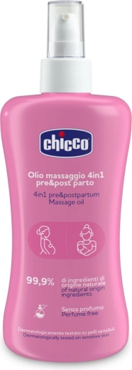 Chicco Mama Care 4-in-1 anti-stretch mark oil with vitamin E 200 ml
