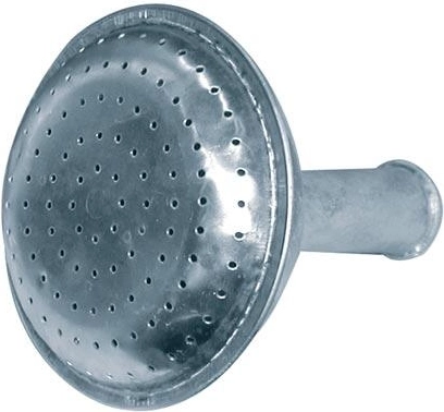 Pršilka iz pocinkanega cinka za zalivalko