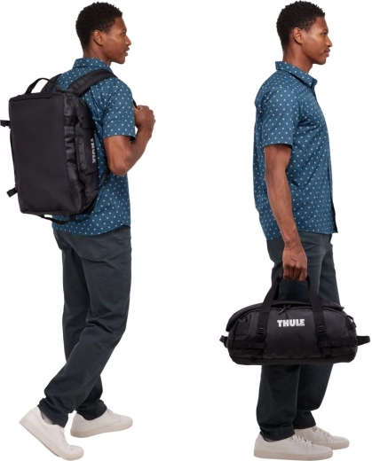 2-in-1: duffel bag and backpack