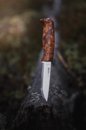 Curly birch handle