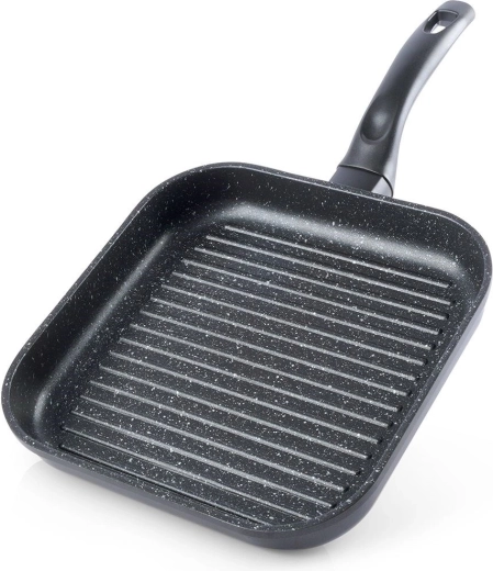 Kvadratna granitna žar ponev 26 × 26 cm GRANDE
