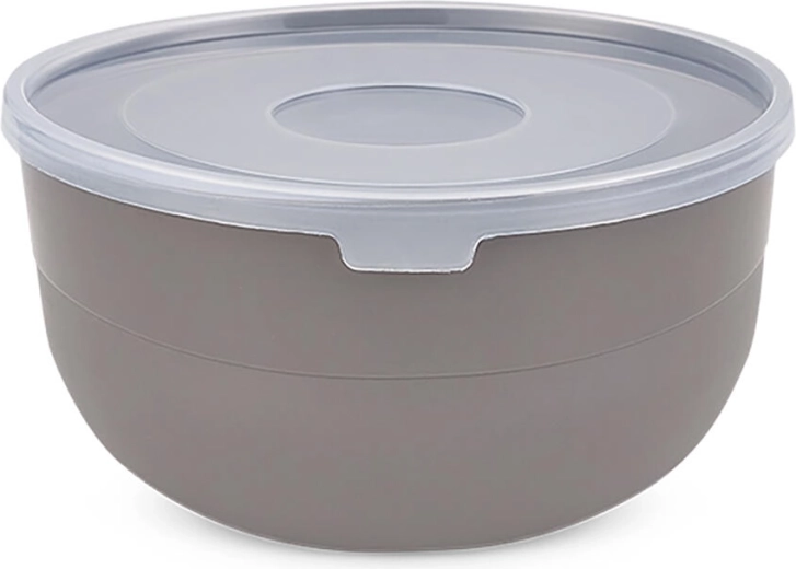 Skledica za juho s pokrovom 16,5 cm, plastika, mešanica barv